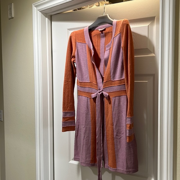 Plenty by Tracy Reese Color-block long cardigan - Picture 4 of 9